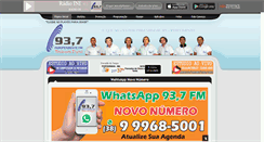 Desktop Screenshot of 937porteirinha.com.br